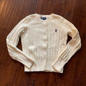 POLO Ralph Lauren Girls Cardigan Size Small 7